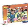 Clementoni - Puzzle per Bambini 104 Pezzi, per Bambini 6+ Anni, Illustrazione con Dragon Ball Daima, Idea Regalo, Made in Italy, 48,5x33,5 cm, 25095