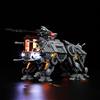 GEAMENT Set di Luci LED Compatibile Con LEGO at-TE Walker - Kit Di Illuminazione per Star Wars 75337 Modello da Costruire (Modello di mattoncini non incluso)