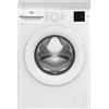 BEKO BMWRU3821W Lavatrice 8kg, Classe A, 1200giri, linea estetica NX, motore inverter, Display Touch, oblò bianco, tecnologia EnergySpin™