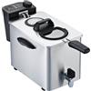 RGV FRY TYPE 4/N Friggitrice elettrica 4lt con rubinetto per lo scarico 2500 Watt