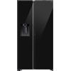 SAMSUNG RS80F64JEBEF Frigorifero Side By Side Vetro Nero Classe E, con Dispenser 634 Litri