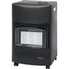TEPORUS Stufa a gas ad infrarossi con ruote per un facile spostamento potenza 4200 W colore nero