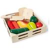SPIN MASTER Melissa & Doug Set Affetta Tutto Cibo da Tagliare in Legno