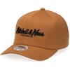 Mitchell & Ness Classic Red Pinscript Snapback Cap arancione/nero