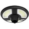 V-TAC VT-65W Lampione LED 10W da giardino autoalimentata a batteria con pannello solare e sensore integrato 4000K con telecomando RF IP65 - SKU 5152
