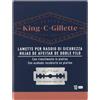 Lamette Per Rasoio Di Sicurezza King·C·Gillette 10 Ricambi