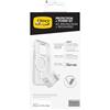 OtterBox Bundle per iPhone 15 Pro Max Cover Protettiva Symmetry Clear MagSafe, Pellicola protettiva in Vetro temperato Premium Glass e Caricatore murale UK 30W USB-C GaN