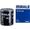 MAHLE Filtro olio Filtro ad avvitamento OC 1292 Compatibilità con FORD FOCUS III C-Max II DXA/CB7, DXA/CEU Kuga Mk2 DM2 Grand C-Max DXA/CB7, DXA/CEU Kuga Mk3