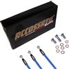 ACCOSSATO Kit Completo Tubi Frizione Blu Moto Yamaha - XT1200Z Super Tenere ABS (2010-2015), Layout C, Numero Tubi: 2