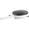 Rosenstein & Söhne Crepiere elettriche - Crepe Maker: Macchina per crêpes wireless, Non detenzione, Temperatura automatica, 20 cm, 800 W (senza fili Crepes Maker, Crepes padella, Pancakes)