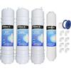 Depuragua Set 4 filtri per osmosi inversa tipo CS