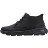 Skechers Uomo Arch Fit Garza Ridley Slip-In ALLENATRICE, Black Leather / Synthetic, 43 EU