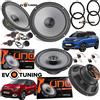 Hertz Evotuning Kit 6 Casse Altoparlanti Hertz Anteriori Posteriori per Citroen C3 III dal 2016