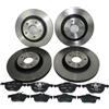 Ford Originale Dischi Freno + Pastiglie Anteriori + Posteriore Ford Focus - C-Max