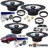 ALPINE Kit 4 Casse Altoparlanti Alpine Anteriori e Posteriori per Lancia Ypsilon 843