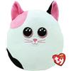 Ty Squishy Beanies - Muffin il Gattino, Morbido Cuscino di Peluche con Occhioni Rosa Glitter, Idea Regalo per Grandi e Piccini, Tutti da Collezionare - 22 cm - T39222