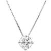 ALFIERI & ST. JOHN Collana punto luce Alfieri & St. John in oro bianco con diamante ct. 0,90, colore G, purezza SI1.