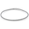 ORO&CO Bracciale tennis Oro&Co in oro bianco 9 kt con diamanti 0,50 ct colore G purezza SI, misura 20 cm