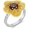 PASQUALE BRUNI Anello collezione penelope in oro e quarzo fumé