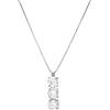 ALFIERI & ST. JOHN Collana trilogy in oro e diamanti ct. 0,66