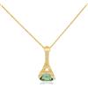 PASQUALE BRUNI Collana madame eiffel in oro rosso con pendente