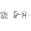 ALFIERI & ST. JOHN Orecchini punto luce Alfieri & ST John in oro bianco con diamanti ct. 1,50 colore G purezza si