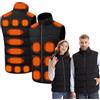 HEWINZE Giacca Riscaldata uomo - Gilet Riscaldato uomo con batteria 7.4V, maglia riscaldata