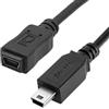 chenyang CY - Cavo di prolunga USB 2.0 ad alta velocità, mini USB 5 pin maschio a femmina, 150 cm