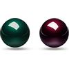 perixx Peripro-303 Trackball, sfera di ricambio per Perimice e M570 (rosso e verde)