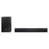 Sharp HT-SBW121 Soundbar 2.1 Slim con subwoofer wireless, Bluetooth con HDMI ARC/CEC, 240 W, audio ottico digitale, AUX, riproduzione USB, 55 cm, nero