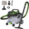 Ego WDV 0900E - Aspirasolidi e liquidi a batteria - Bidone 34L - 56V - SENZA BATTERIA E CARICABATTERIA
