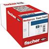 fischer Viti FPF II, scatola di viti per legno, zincate, confezione da 200, 3,0 x 40