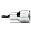 Beta 920TX 40 - Chiavi a bussola maschio per viti con impronta Torx, con attacco quadro femmina 1/2 cromate - inserti bruniti