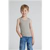 Intimissimi Canotta Bambino A Costine In Cotone Superior Grigio