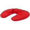 Römer Wellness Cuscino cervicale, Esterno Poliestere, Interno: 100% Cotone, Colore: Rosso, 35 x 27 x 3.5 cm