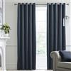 HOUSE LLEWELYN - BOWEN Curtina - Montrose - Tende Oscuranti con Occhiello in Velluto - Blu Scuro - 168cm Larghezza x 229cm Lunghezza