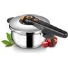 Tescoma 702104 Pentola a Pressione, 4 Litri, linea SmartCLICK