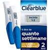 Clearblue Test di Gravidanza Con Indicatore delle Settimane 2 Test