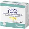 Codex 5 miliardi 250 mg Saccharomyces boulardii 20 Bustine