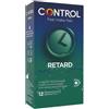 Control Retard Preservativi Ergonomici in Lattice Naturale con effetto ritardante 12 Profilattici