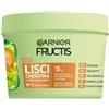 Garnier Fructis Lisci Cheratina Maschera 370 ml per Capelli Lisci Anti-Crespo