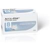 Accu-Fine Aghi Penna Per Insulina 8mm 31G 100 Pezzi