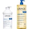 Uriage Xémose Crema Liporestitutiva Pelle Secca 400 ml + Olio Lavante Lenitivo Doccia e Bagno 1 L