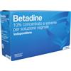 Betadine 10% Iodopovidone Soluzione Vaginale 5 Flaloidi+ 5 Flaconi + 5 Cannule