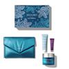 Miamo Cofanetto Daily Longevity Cell Care Cream Crema Viso Setificante 50 ml, In Omaggio Vitamin Complex Latte Detergente 50ml + Anti-Glycoxidant Maschera Viso 10ml + Pochette Blu