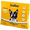 Scalibor Collare Antiparassitario Cane Taglia Piccola e Media Bianco 48 cm