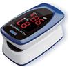 Gima Oxy-2 Pulsossimetro Dito Professionale e Domestico, Blu Bianco