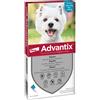 Advantix Spot-On Per Cani da 4 fino a 10 kg 6 Pipette Monodose