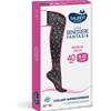 Sauber Pharma Linea Benessere Fantasia 40 Den 8-12 mmHg Pois Bianco e Nero Taglia 2