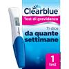 Clearblue Test di Gravidanza Con Indicatore Delle Settimane Ti Dice Da Quanto è Avvenuto Il Concepimento 1 Test Digitale